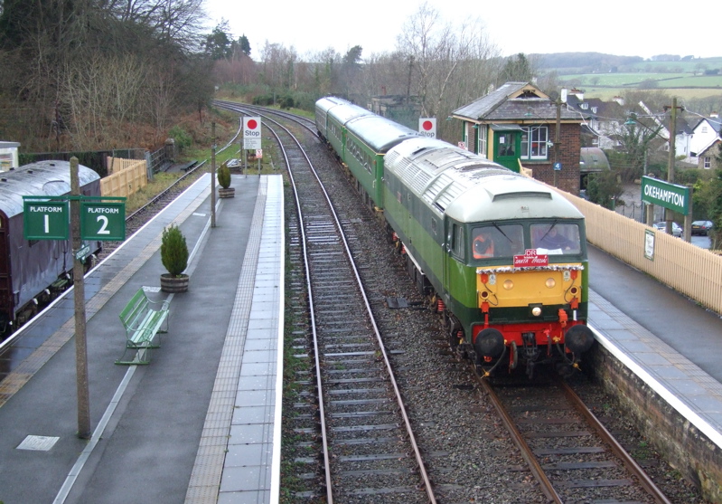 Santa Special at Okehampton