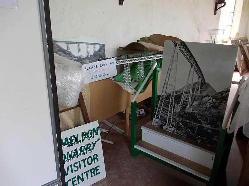 Mike Ellis's model of Meldon viaductbrPhotographer Jon KelseybrDate taken 21042014