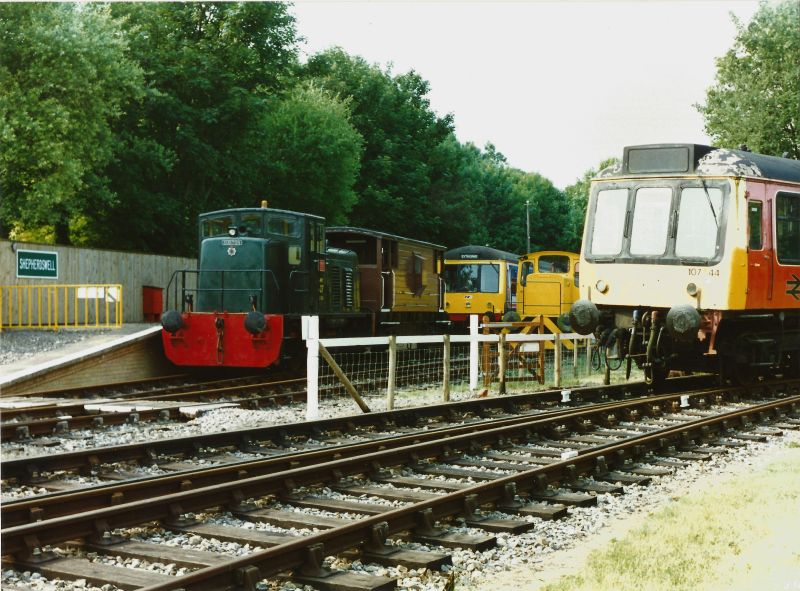 731411 at Shepherdswell on the East Kent RailwaybrPhotographer Ken Elks