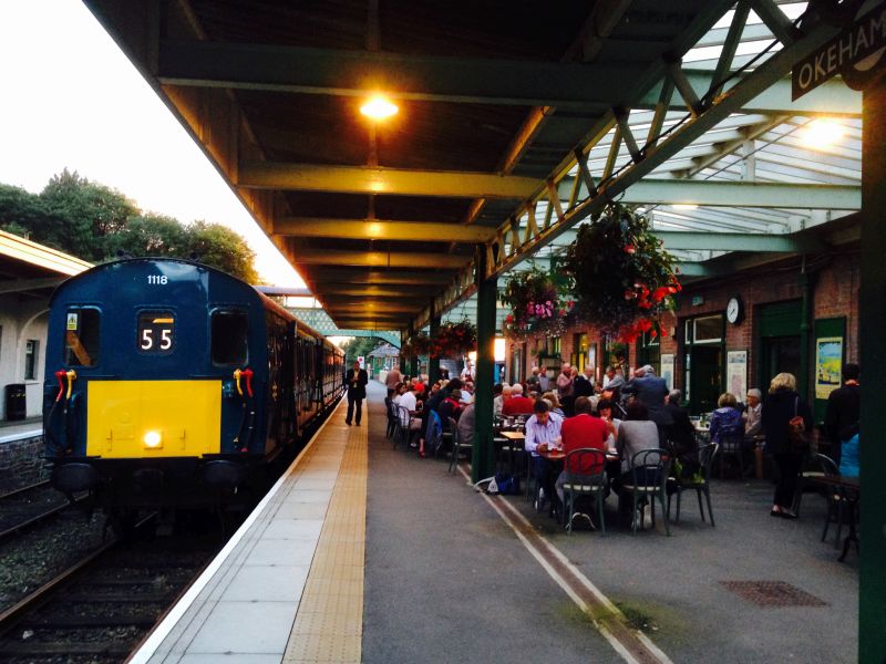 At Okehampton Station