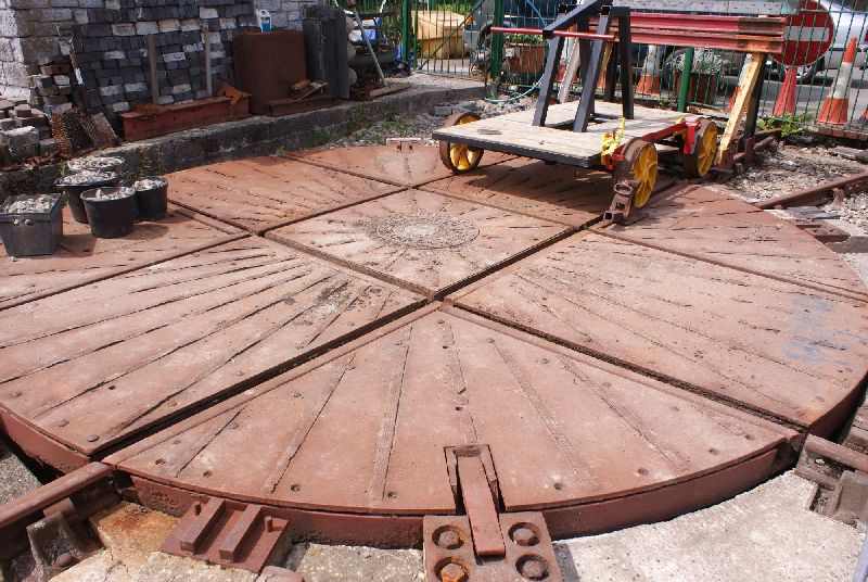 1927 goods turntable, used to good effect on this compact site.brPhotographer Jon KelseybrDate taken 30052015